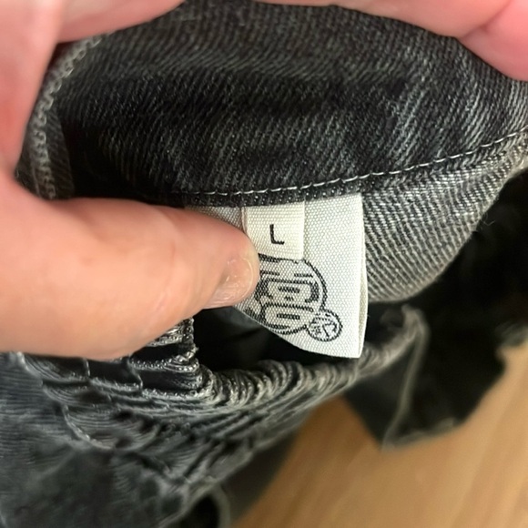 WE WERE ONCE KIDS,XITOUJI ,Y2K Patchwork Jeans,Carpenter,Japanese Denim,Size L - Picture 13 of 14